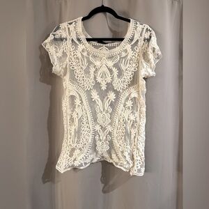 Women’s Off White Dulcie lace Top